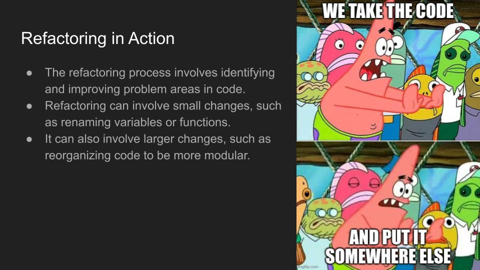 Why Refactoring is important